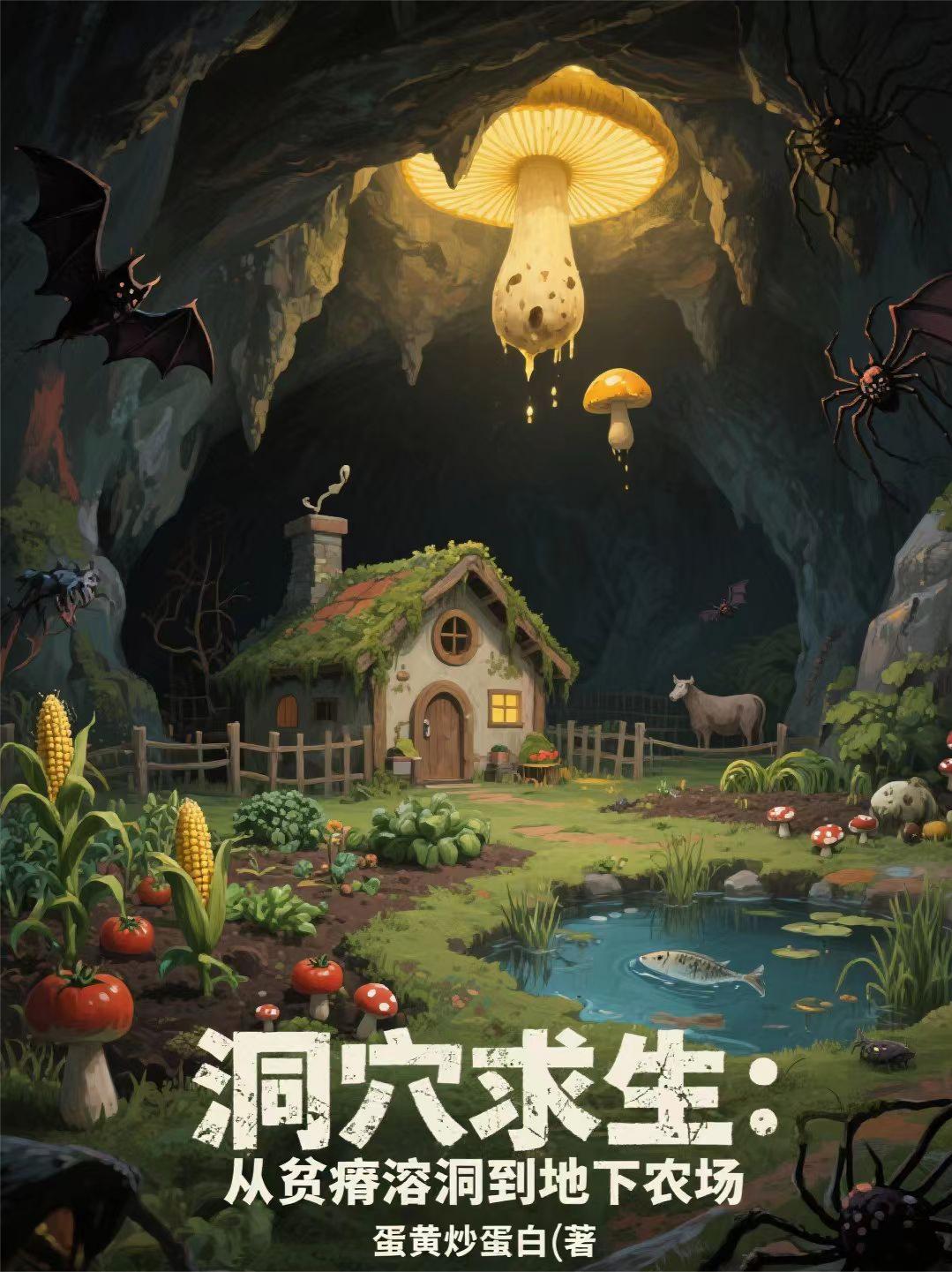 洞穴求生:从贫瘠溶洞到地下农场封面