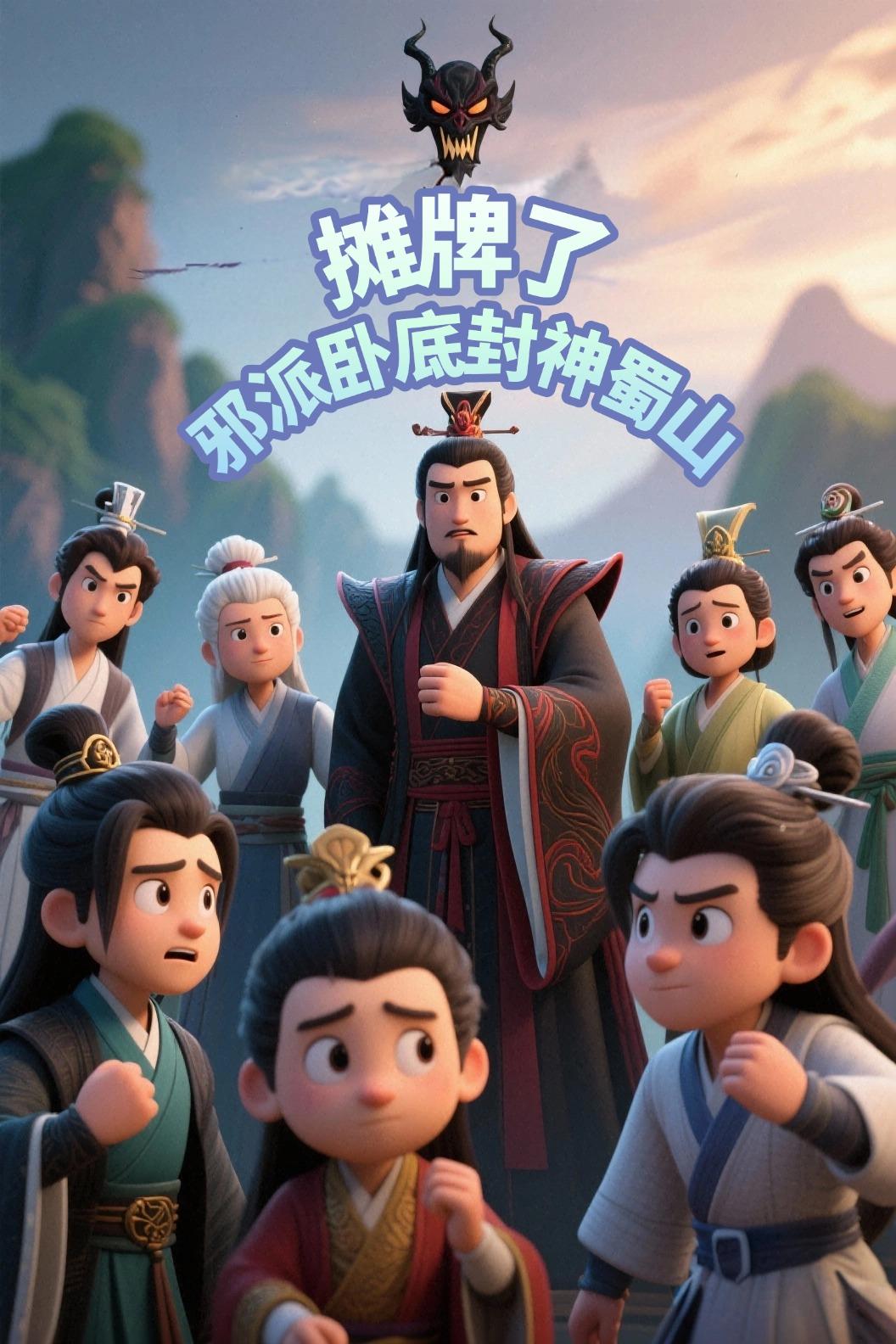 摊牌了，邪派卧底封神蜀山封面