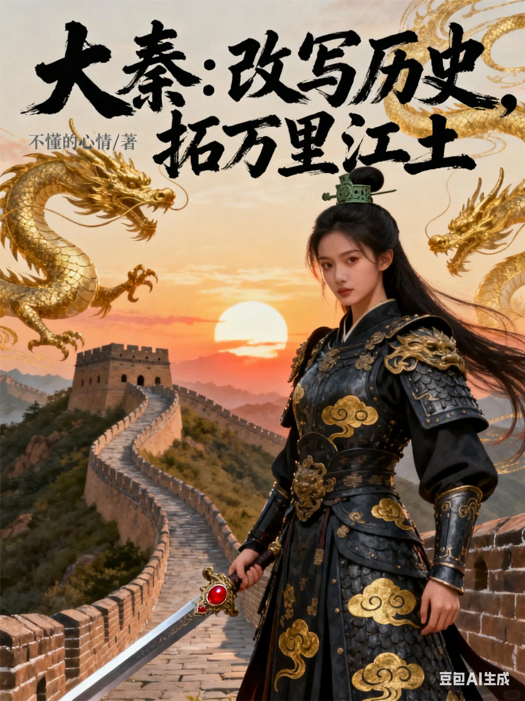 大秦:改写历史,拓万里江土封面