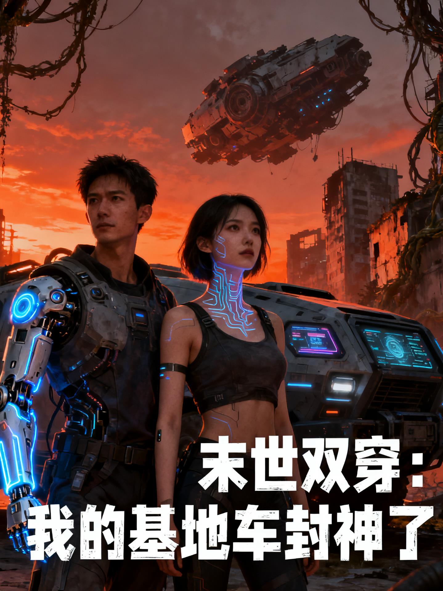 末世双穿:我的基地车超神了封面