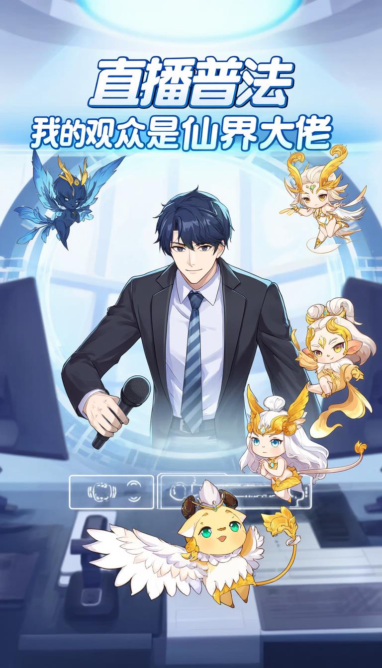 直播普法:我的观众是仙界大佬封面