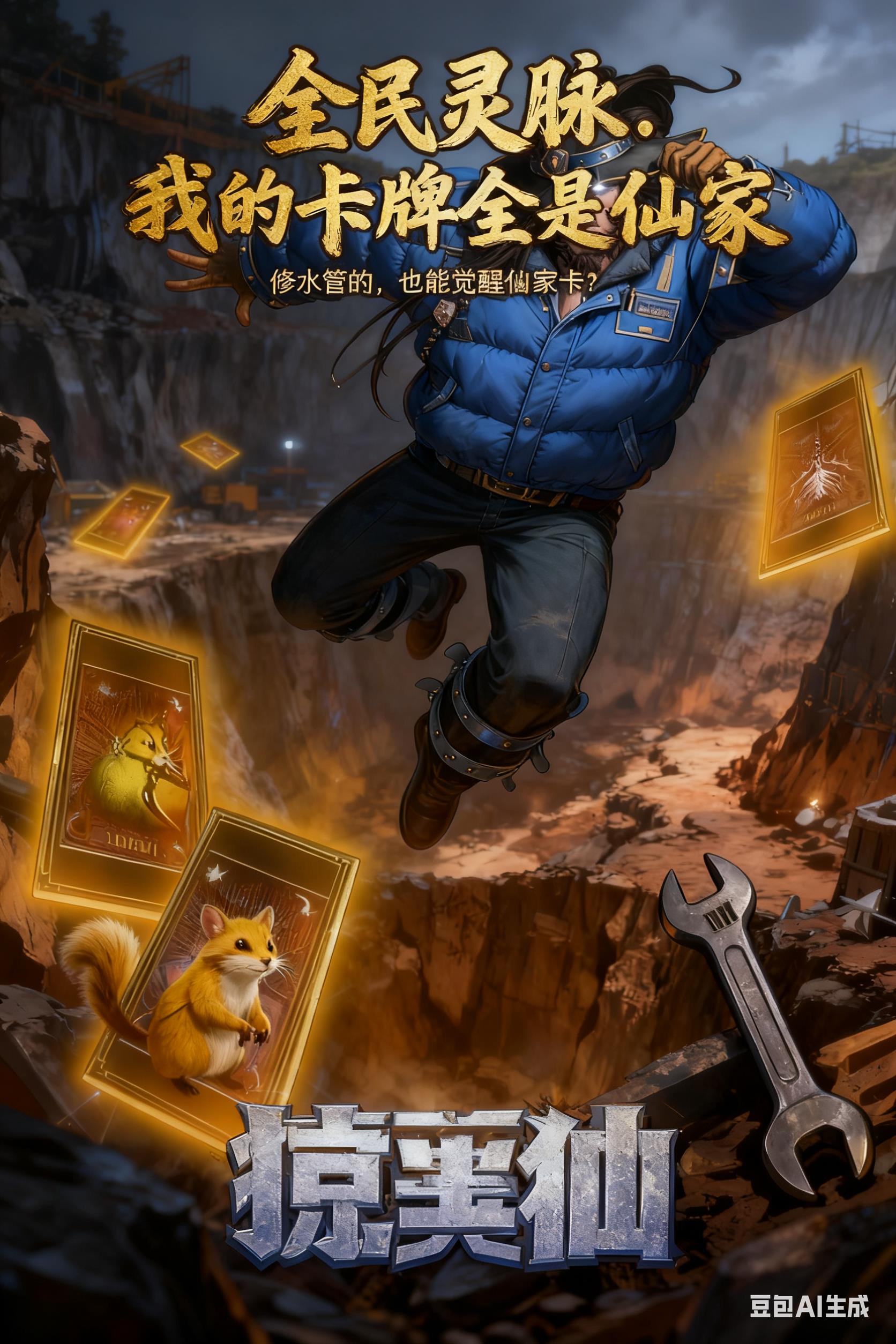 全民灵脉：我的卡牌全是仙家封面