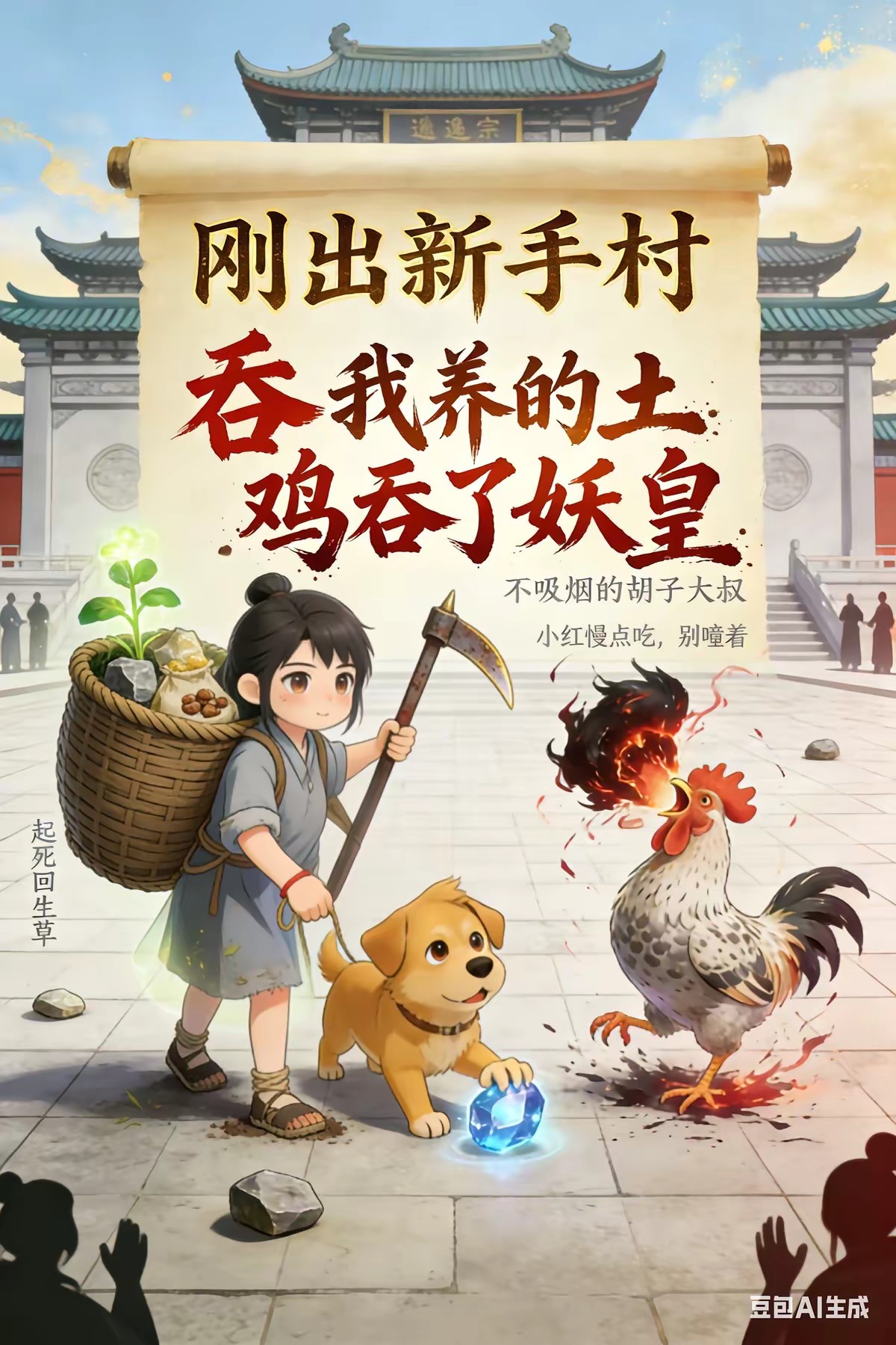 刚出新手村，我养的土鸡吞了妖皇封面