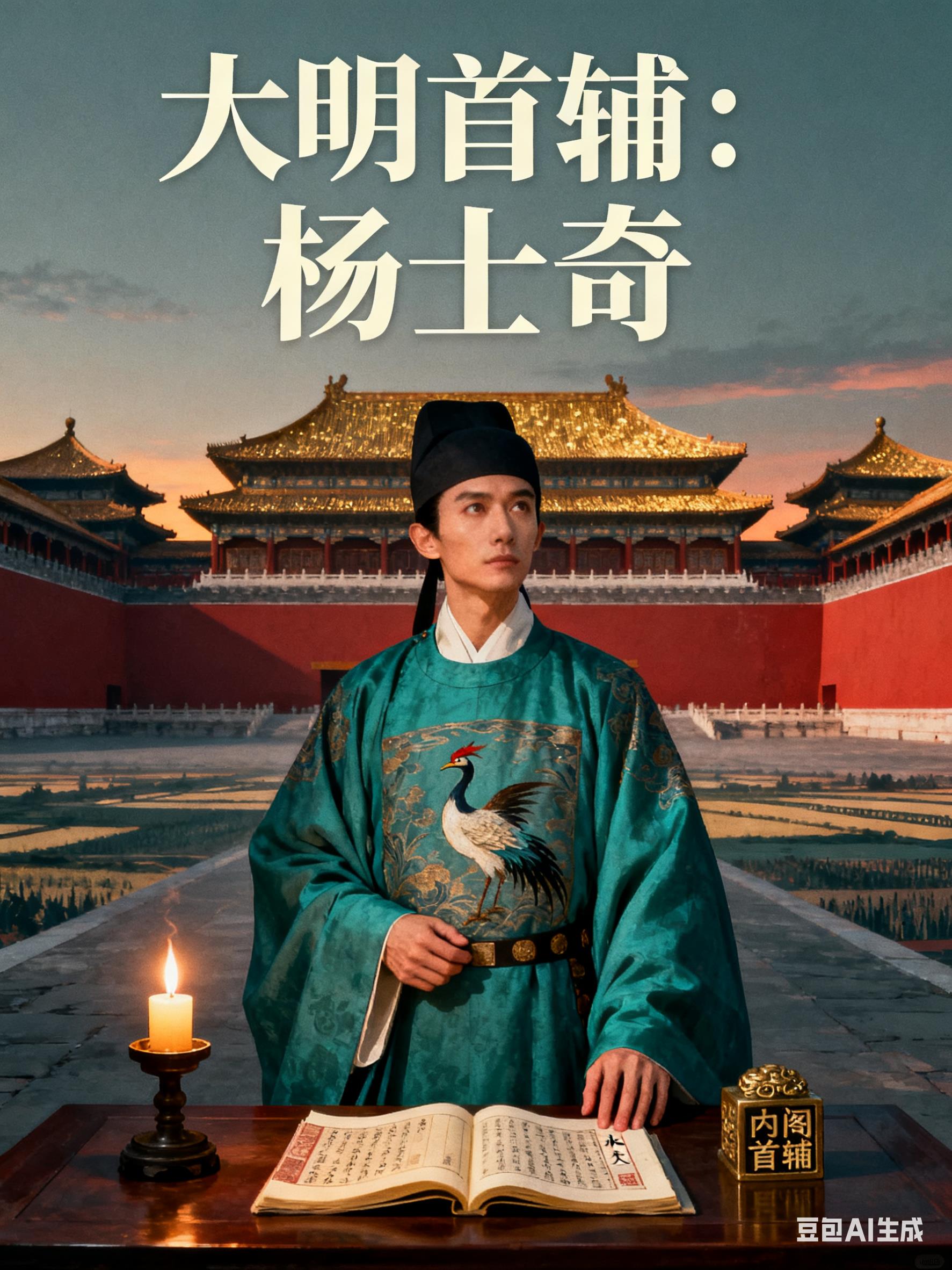 大明首辅：杨士奇封面