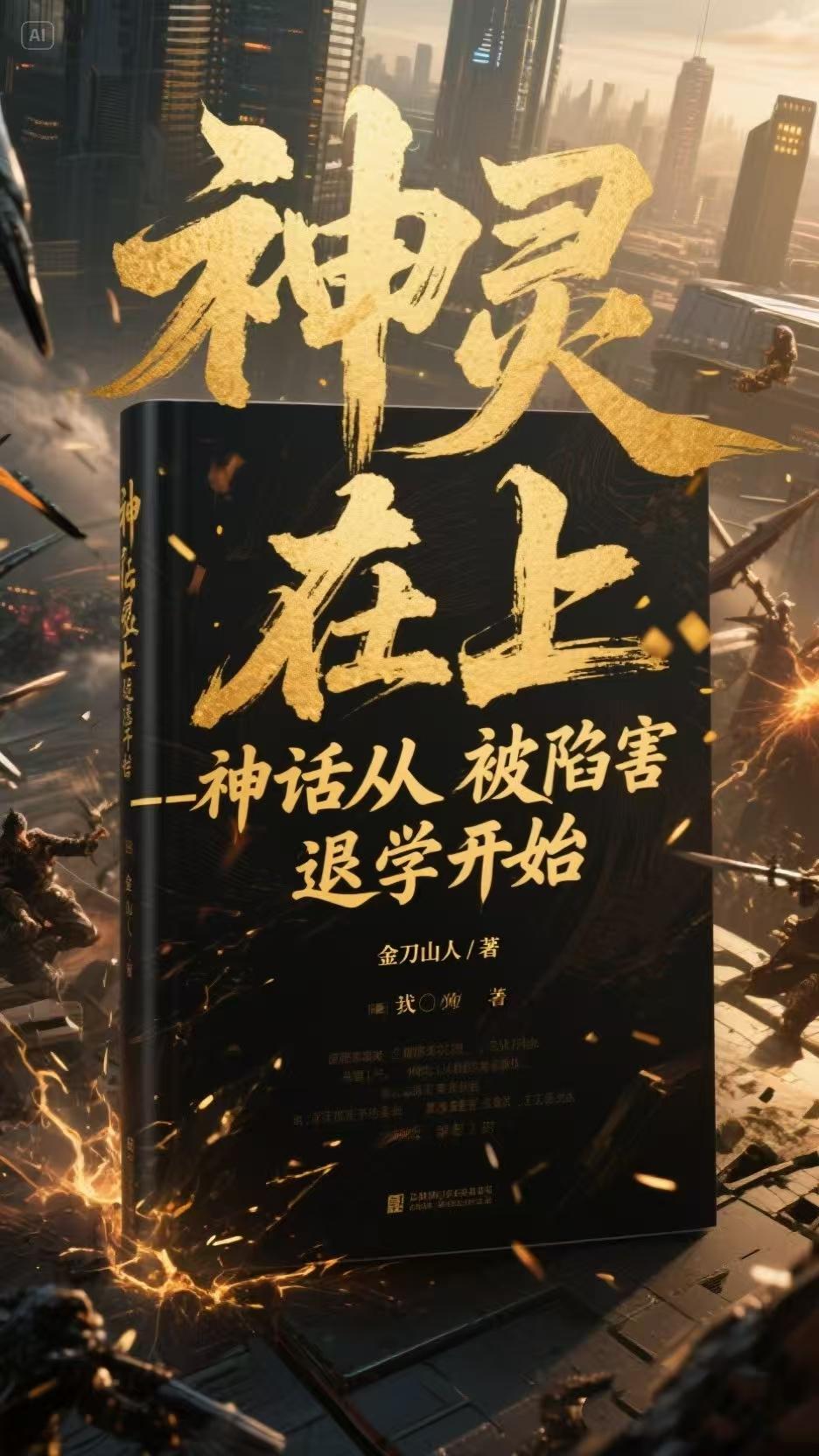 神灵在上：神话从被陷害退学开始封面