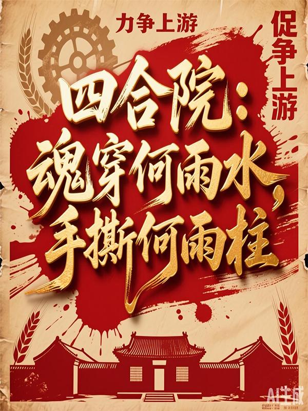 四合院：魂穿何雨水，手撕何雨柱封面