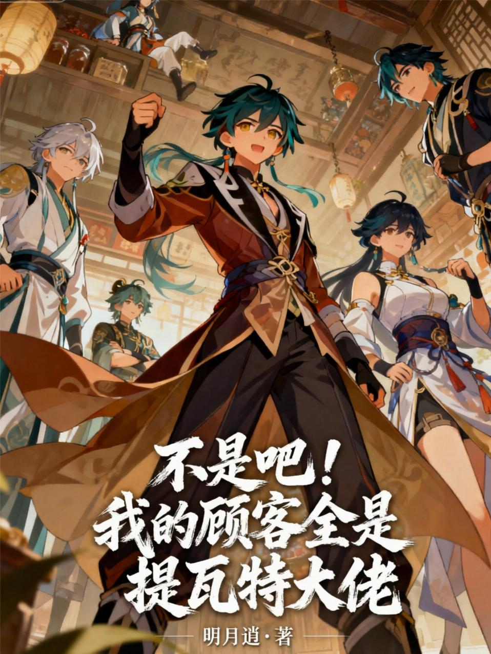 不是吧！我的顾客全是提瓦特大佬封面