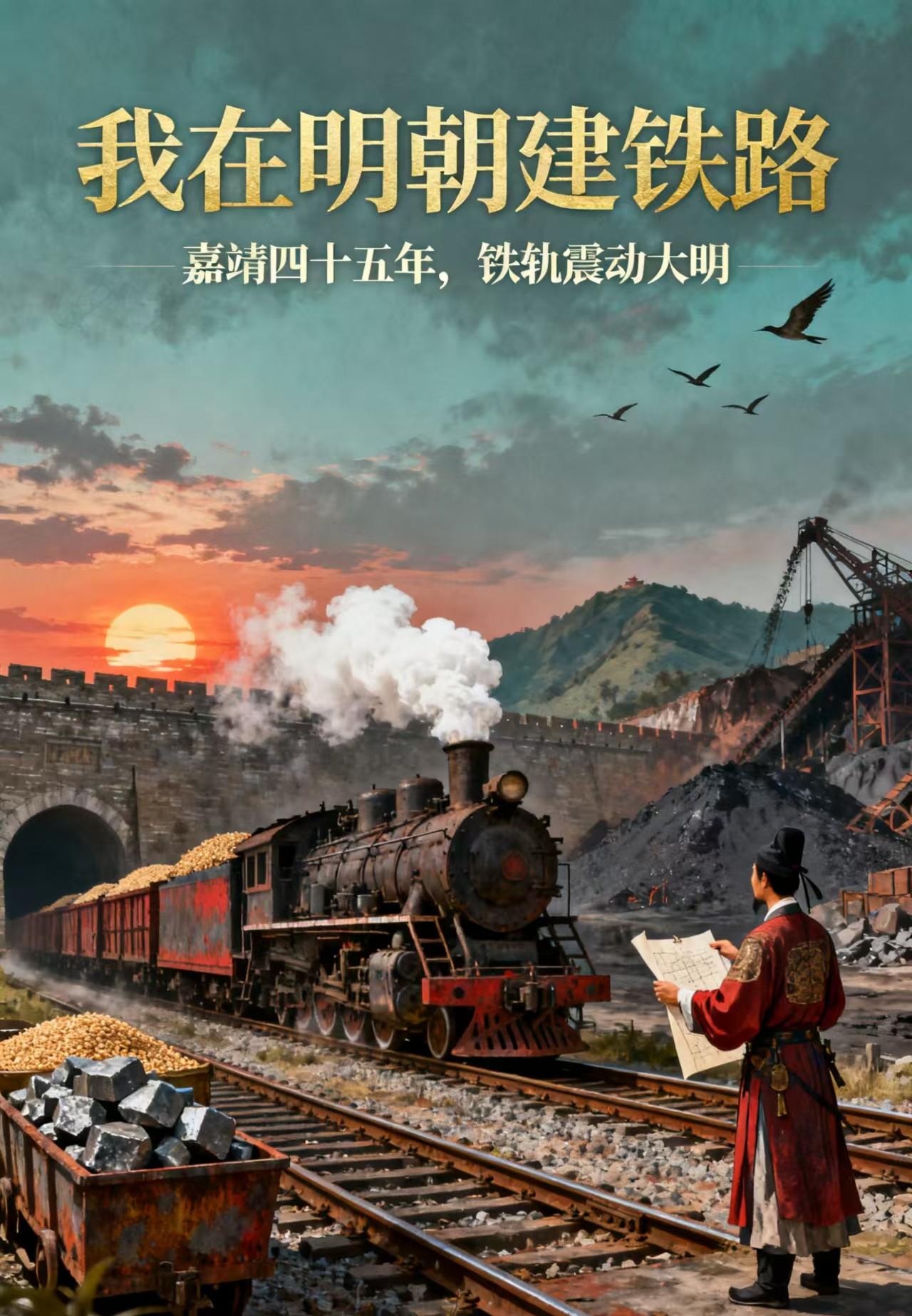 我在明朝修铁路封面