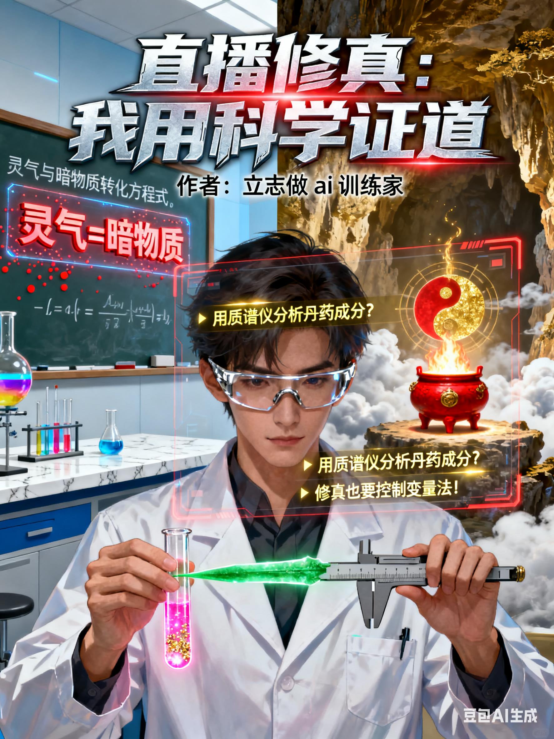 直播修真：我用科学证道封面