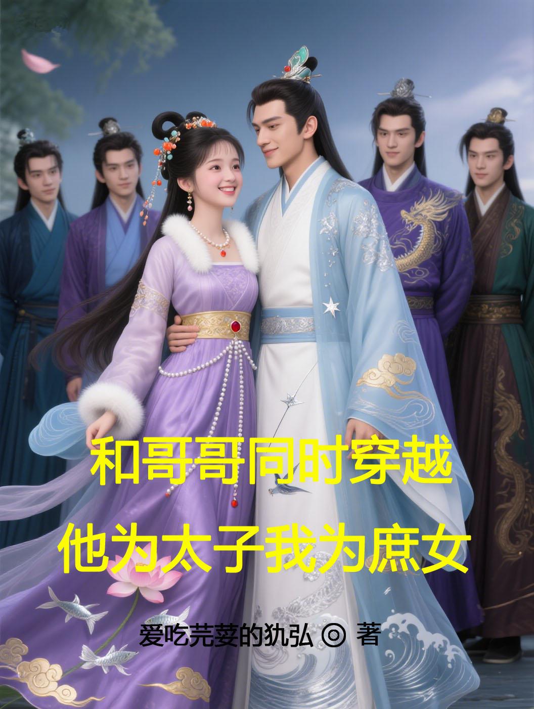 和哥哥同时穿越他为太子我为庶女封面