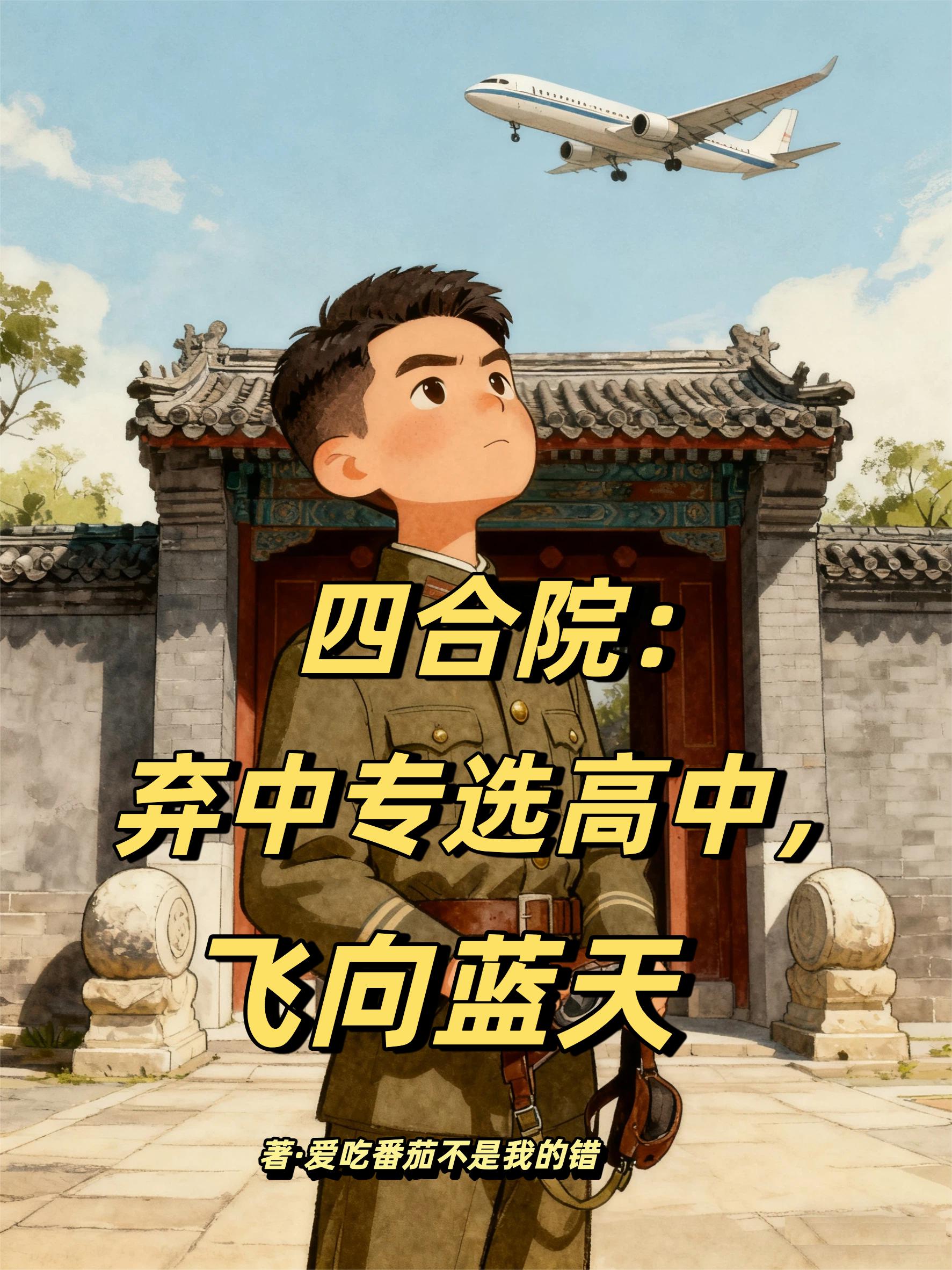 四合院：弃中专选高中，飞向蓝天封面