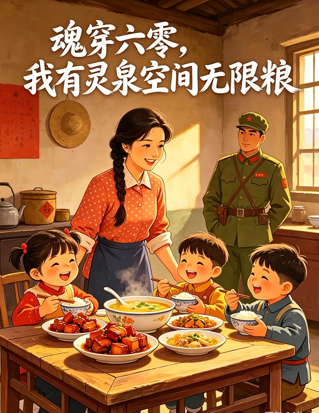 魂穿六零,我有灵泉空间无限粮封面