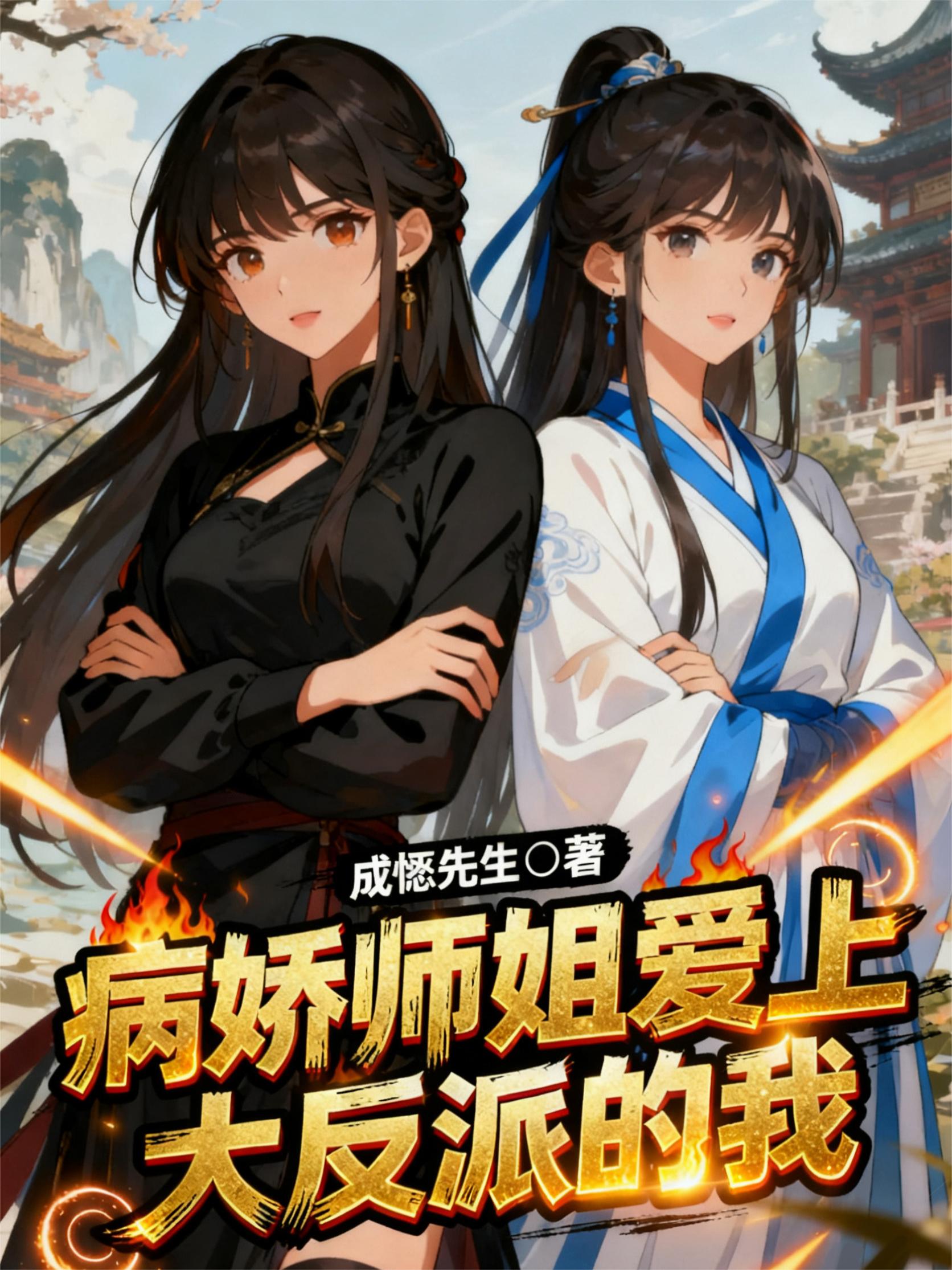 病娇师姐爱上大反派的我封面