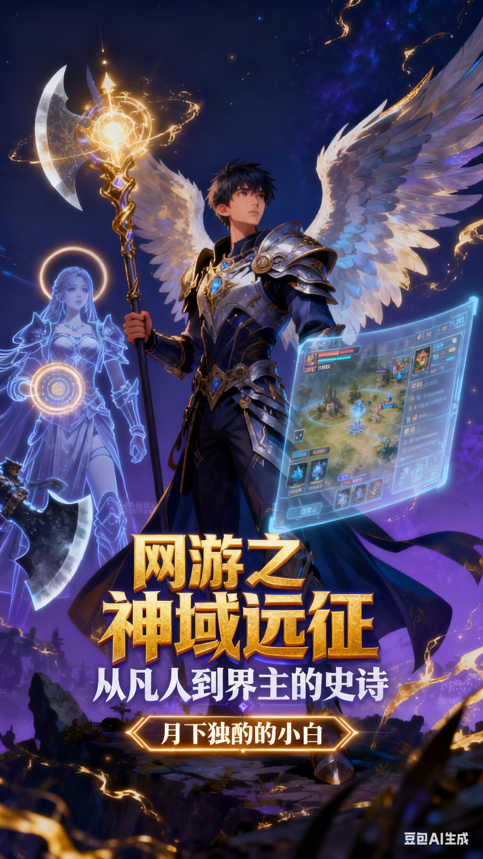 网游之神域远征：从凡人到界主的封面