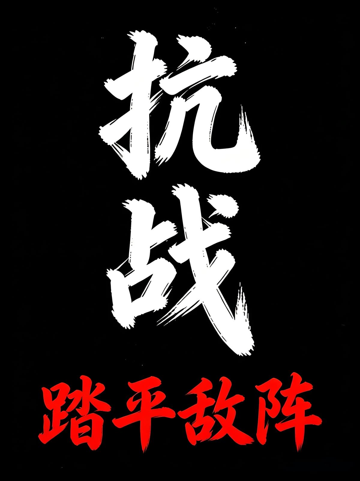抗战：踏平敌阵封面