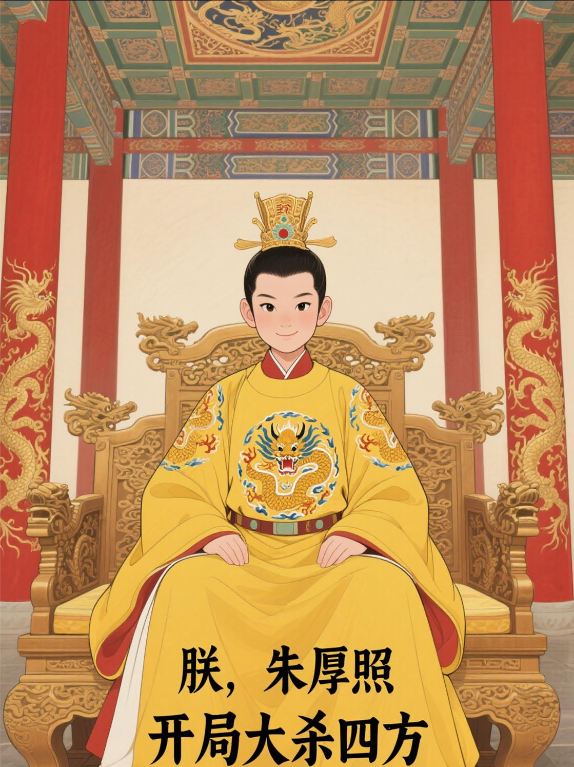 朕，朱厚照，开局大杀四方封面