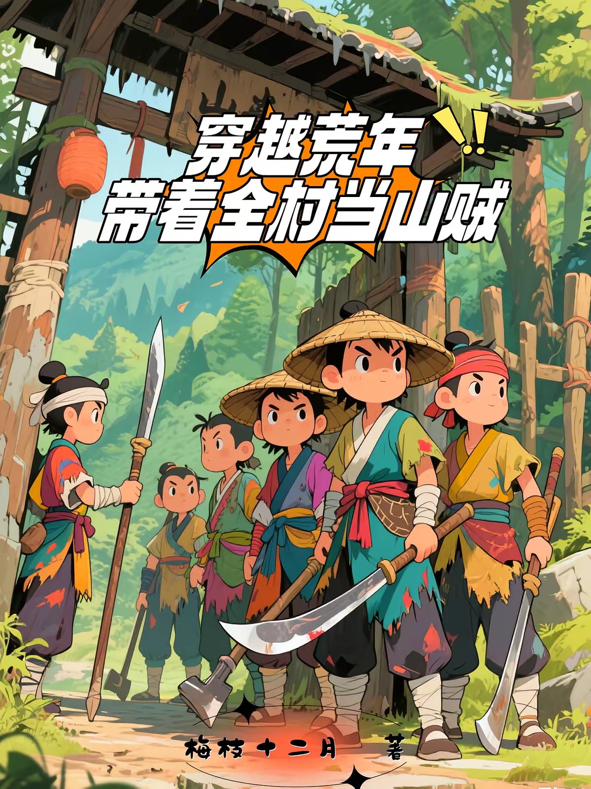 穿越荒年,带着全村当山贼封面