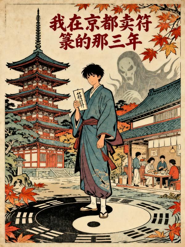 我在京都卖符箓的那三年封面