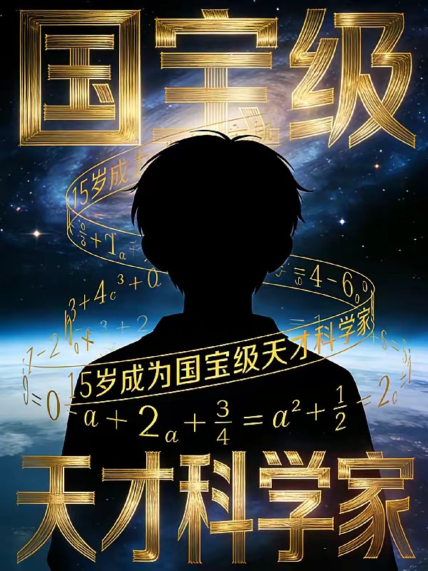 15岁，成为国宝级天才科学家封面