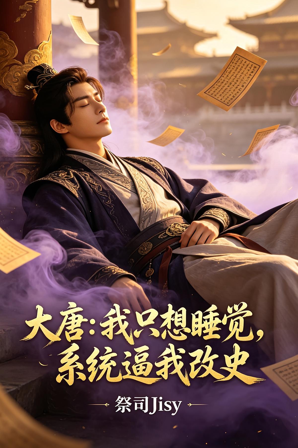 大唐：我只想睡觉，系统逼我改史封面