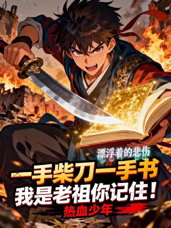 一手柴刀一手书，我是老祖你记住封面