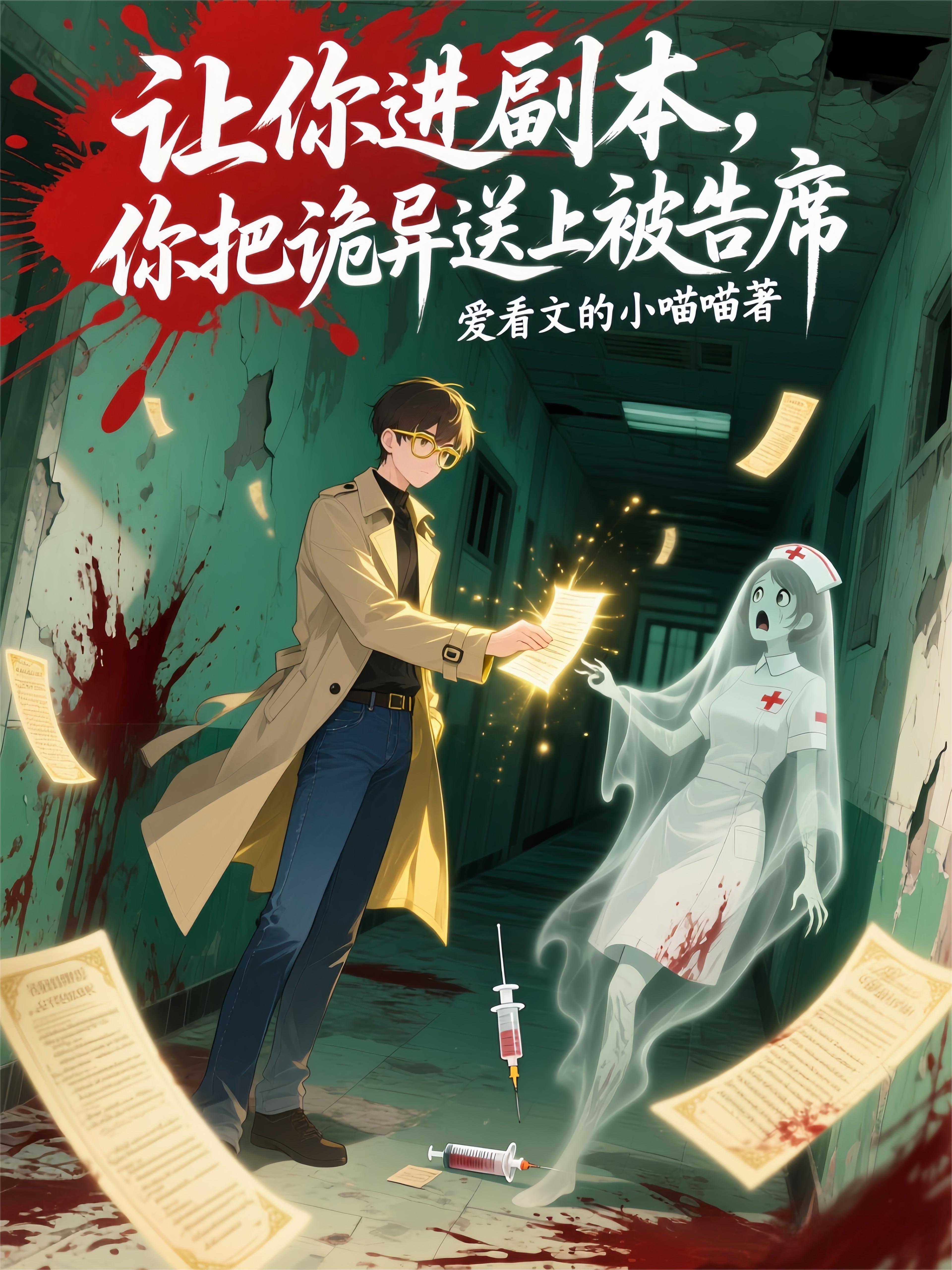 让你进副本，你把诡异送上被告席封面