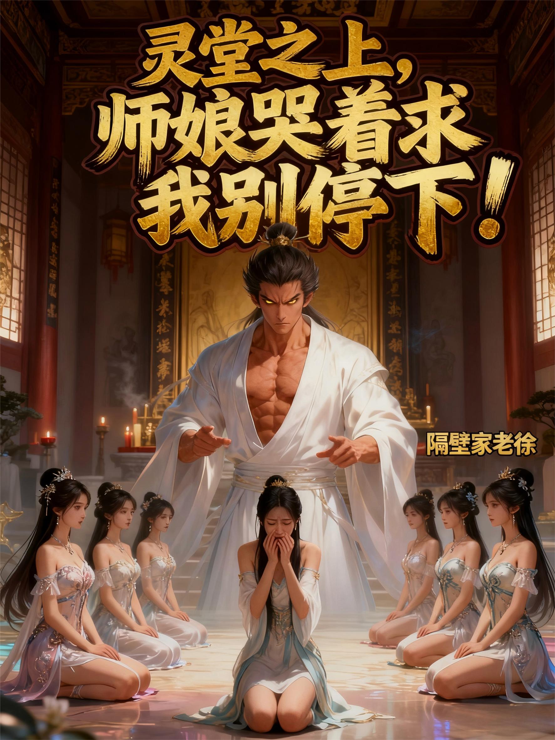 灵堂之上，师娘哭着求我别停下！封面