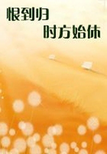 恨到归时方始休封面