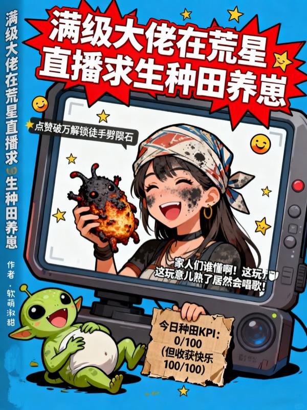 满级大佬在荒星直播求生种田养崽封面
