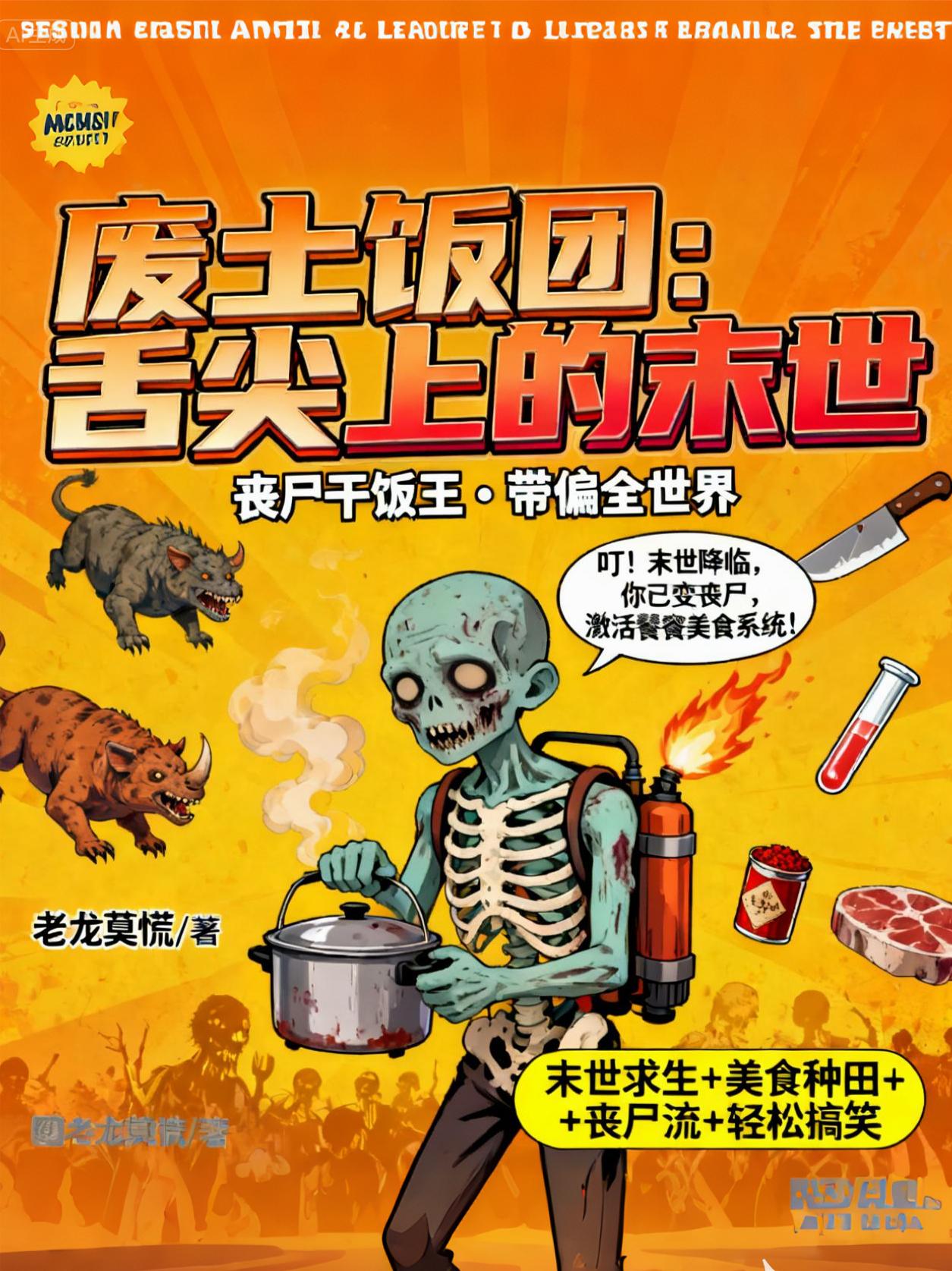 废土饭团：舌尖上的末世封面