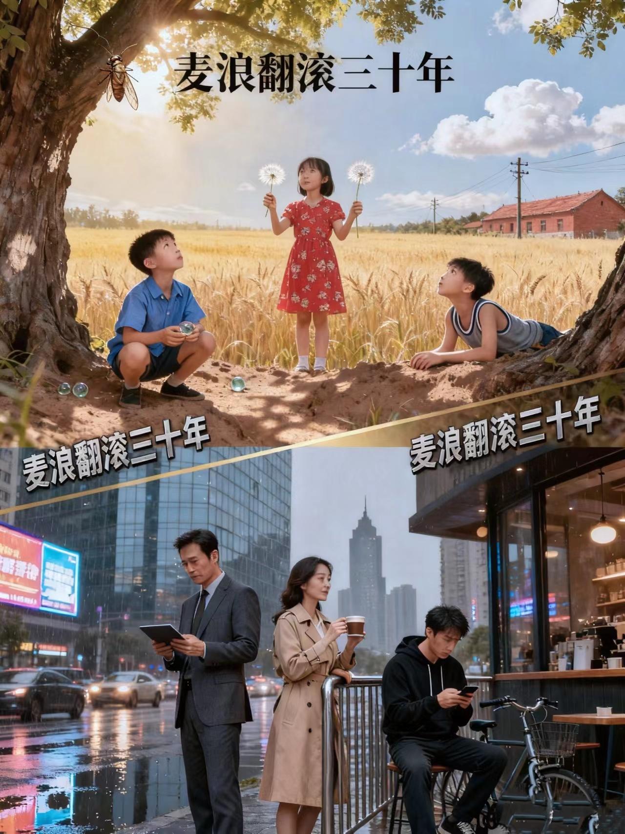 麦浪翻滚三十年封面