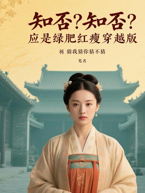 知否？知否？应是绿肥红瘦穿越版封面