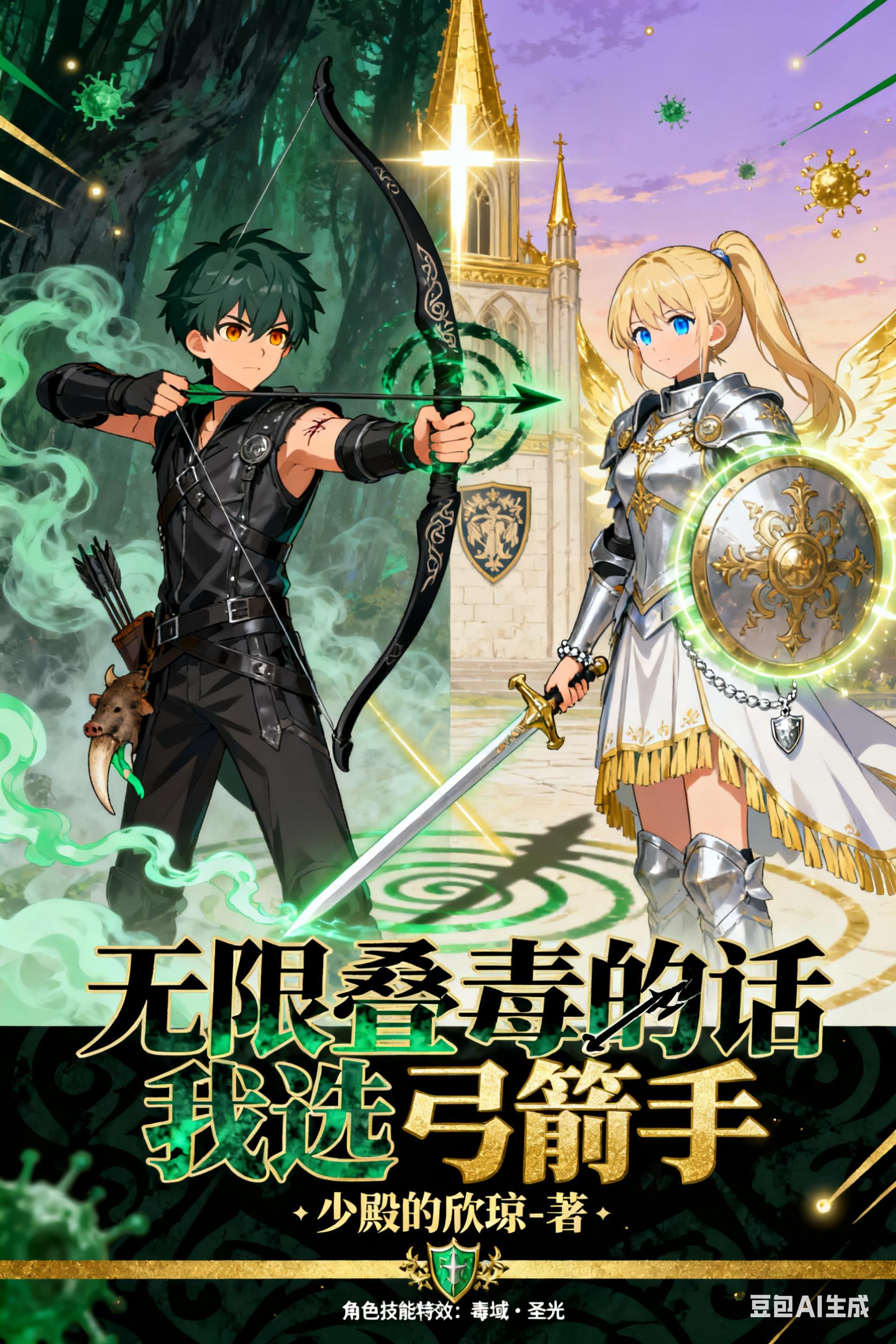 无限叠毒的话我选弓箭手封面