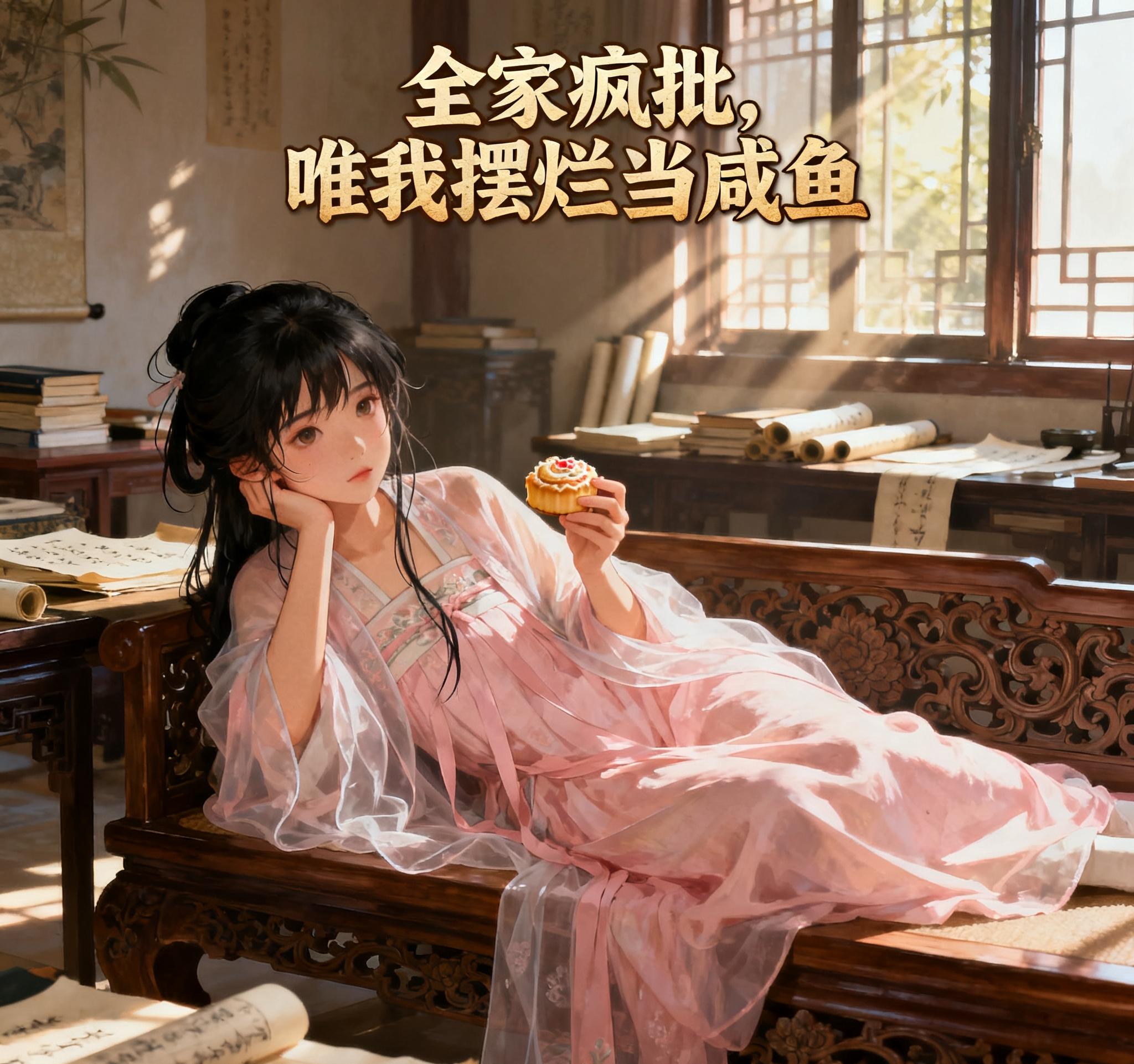 全家疯批，唯我摆烂当咸鱼封面