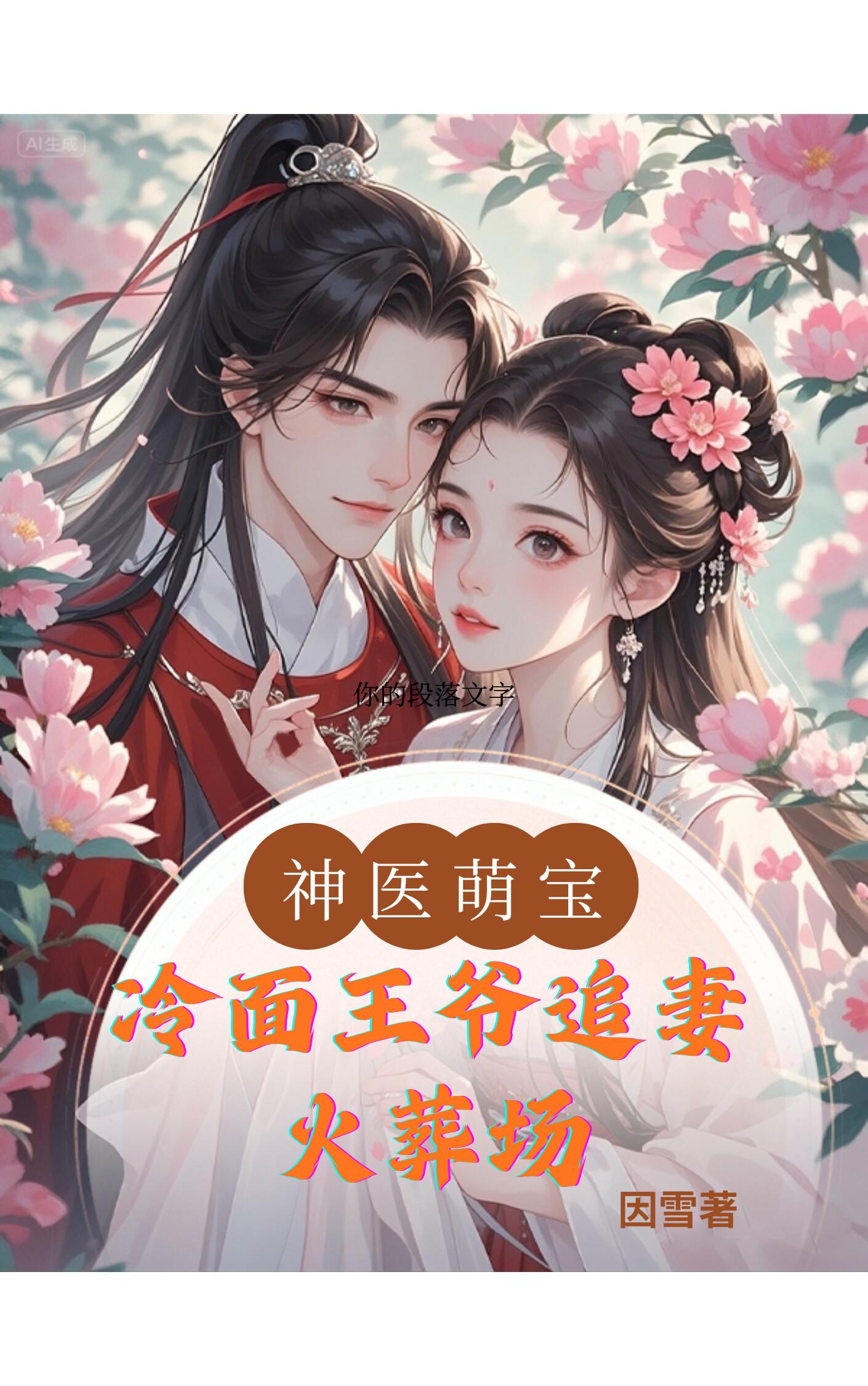 神医萌宝：冷面王爷追妻火葬场封面