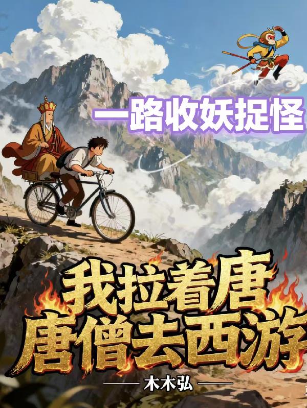 一路收妖捉怪,我拉着唐僧去西游封面
