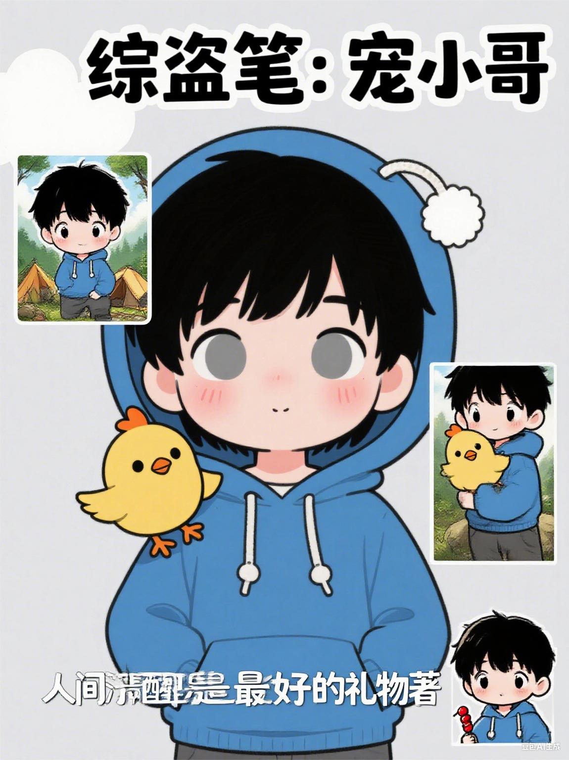 综盗笔：宠小哥呢封面
