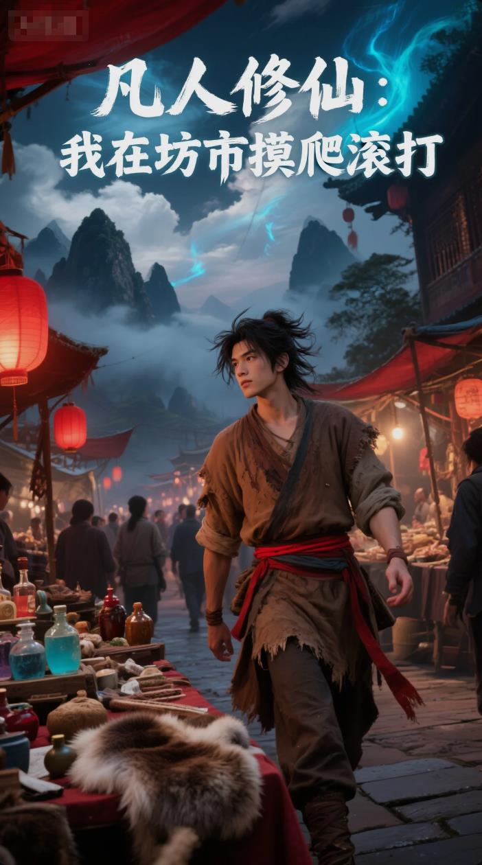 凡人修仙：我在坊市摸爬滚打封面
