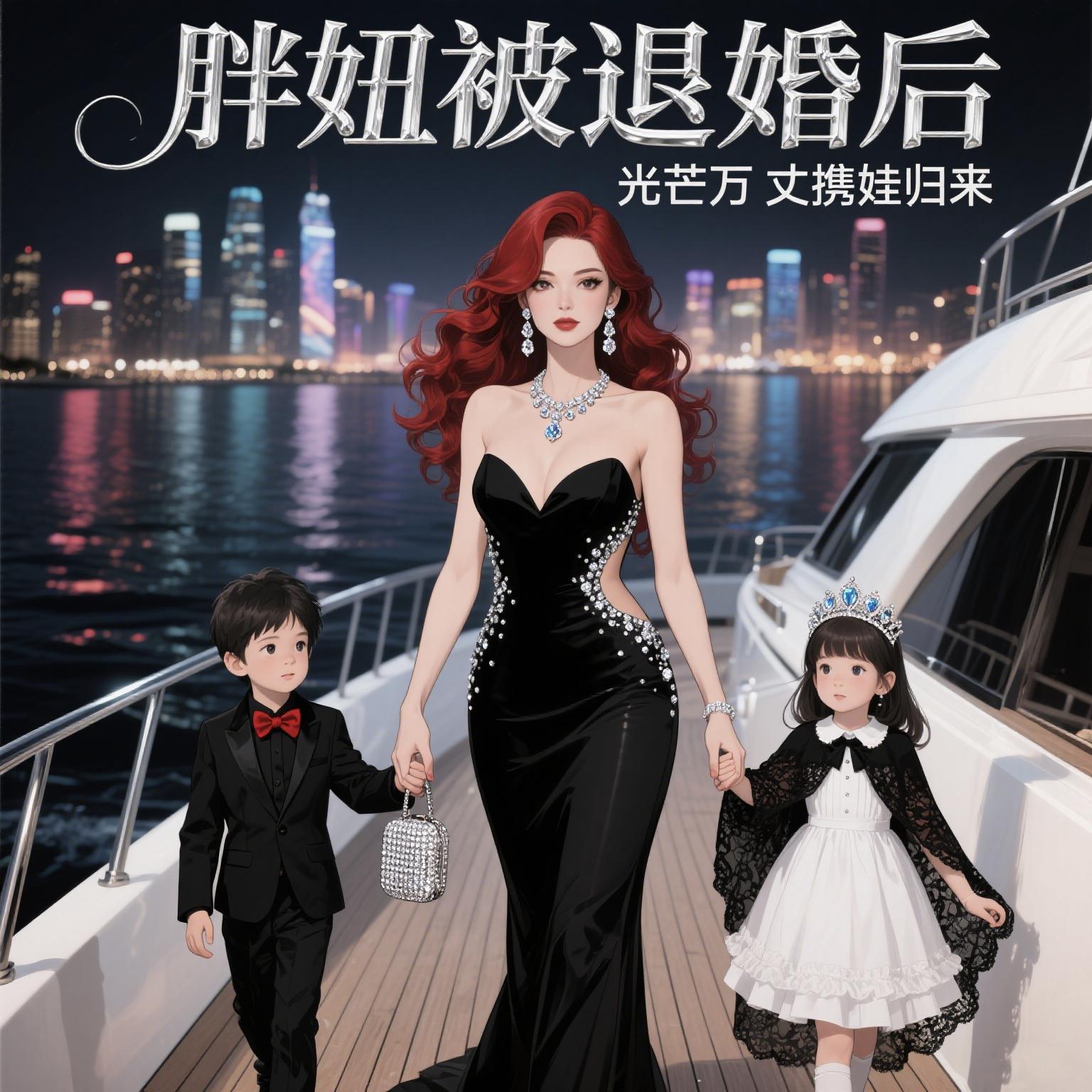 胖妞被退婚后，光芒万丈携娃归来封面