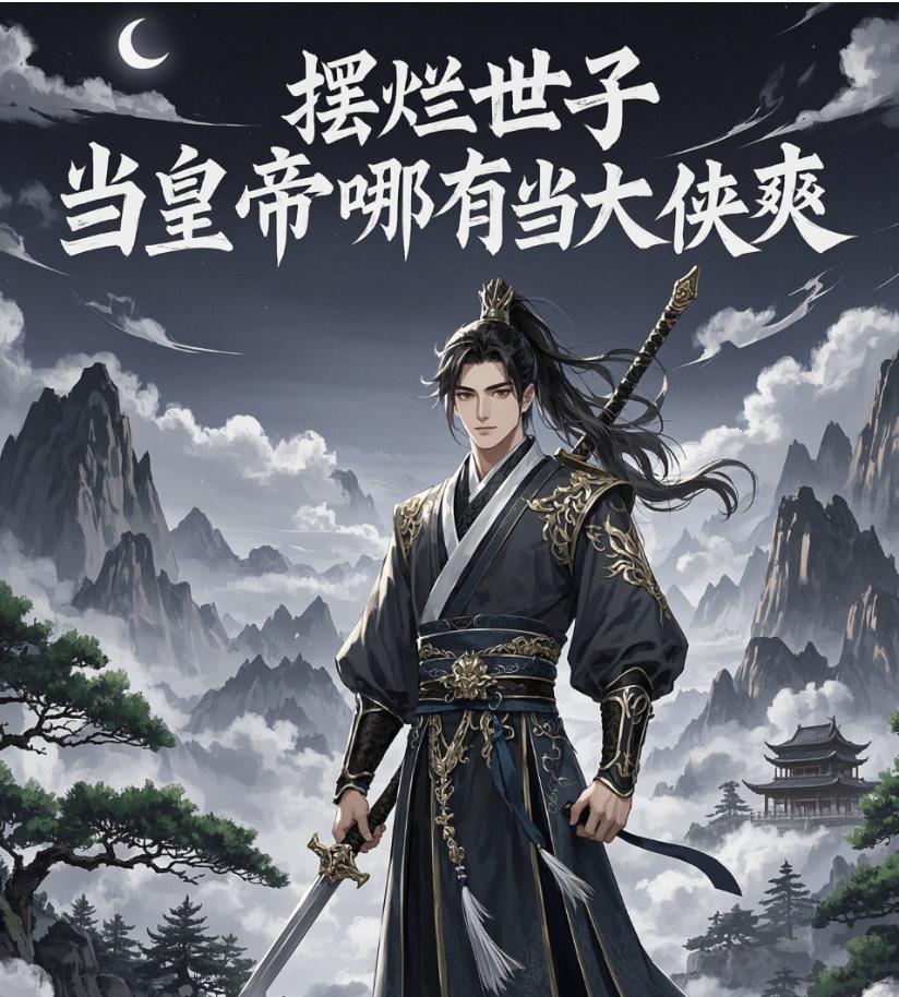 摆烂世子，当皇帝哪有当大侠爽封面