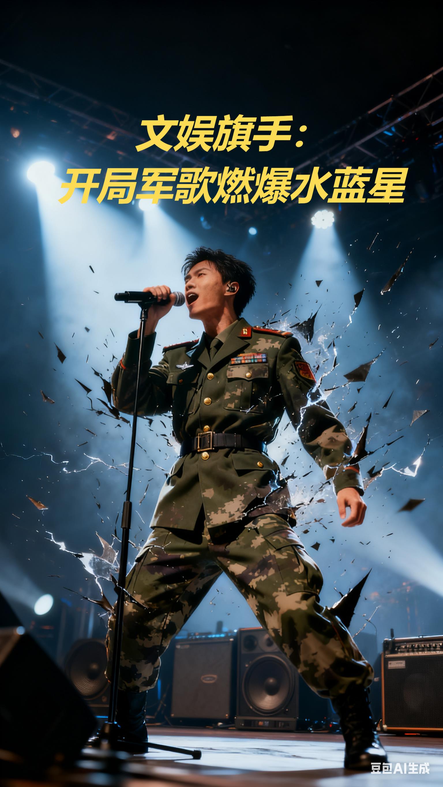 文娱旗手:开局军歌燃爆水蓝星封面