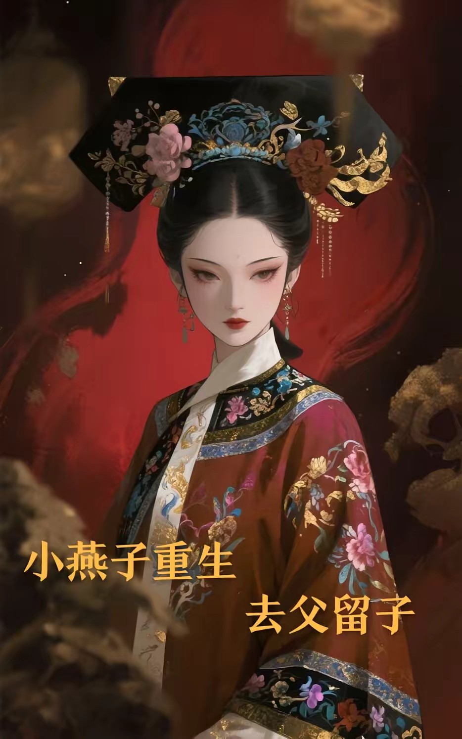 小燕子重生去父留子封面