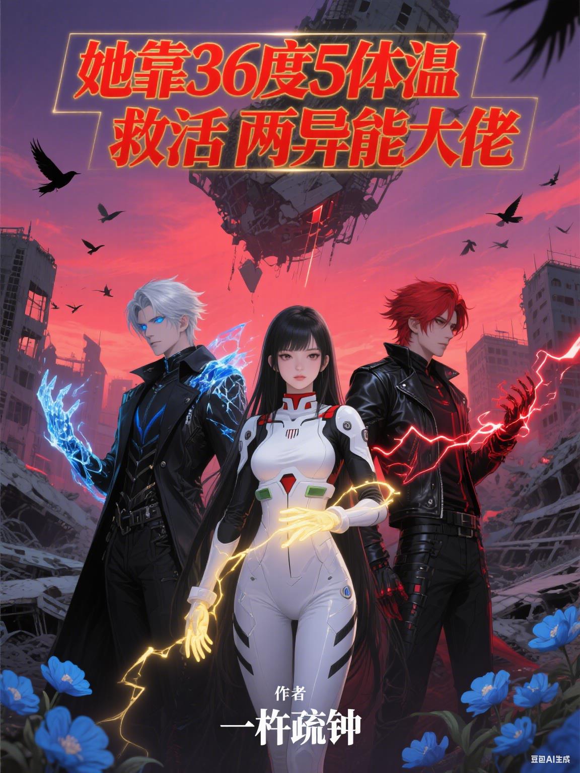 她靠36度5体温救活两异能大佬封面