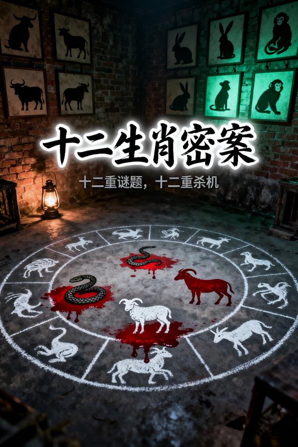 十二生肖密案封面
