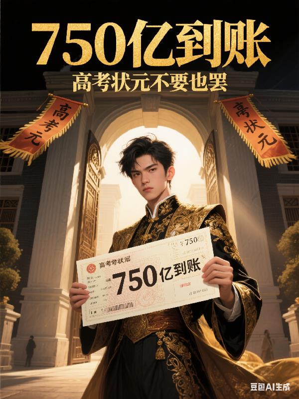 750亿到账,高考状元不要也罢封面