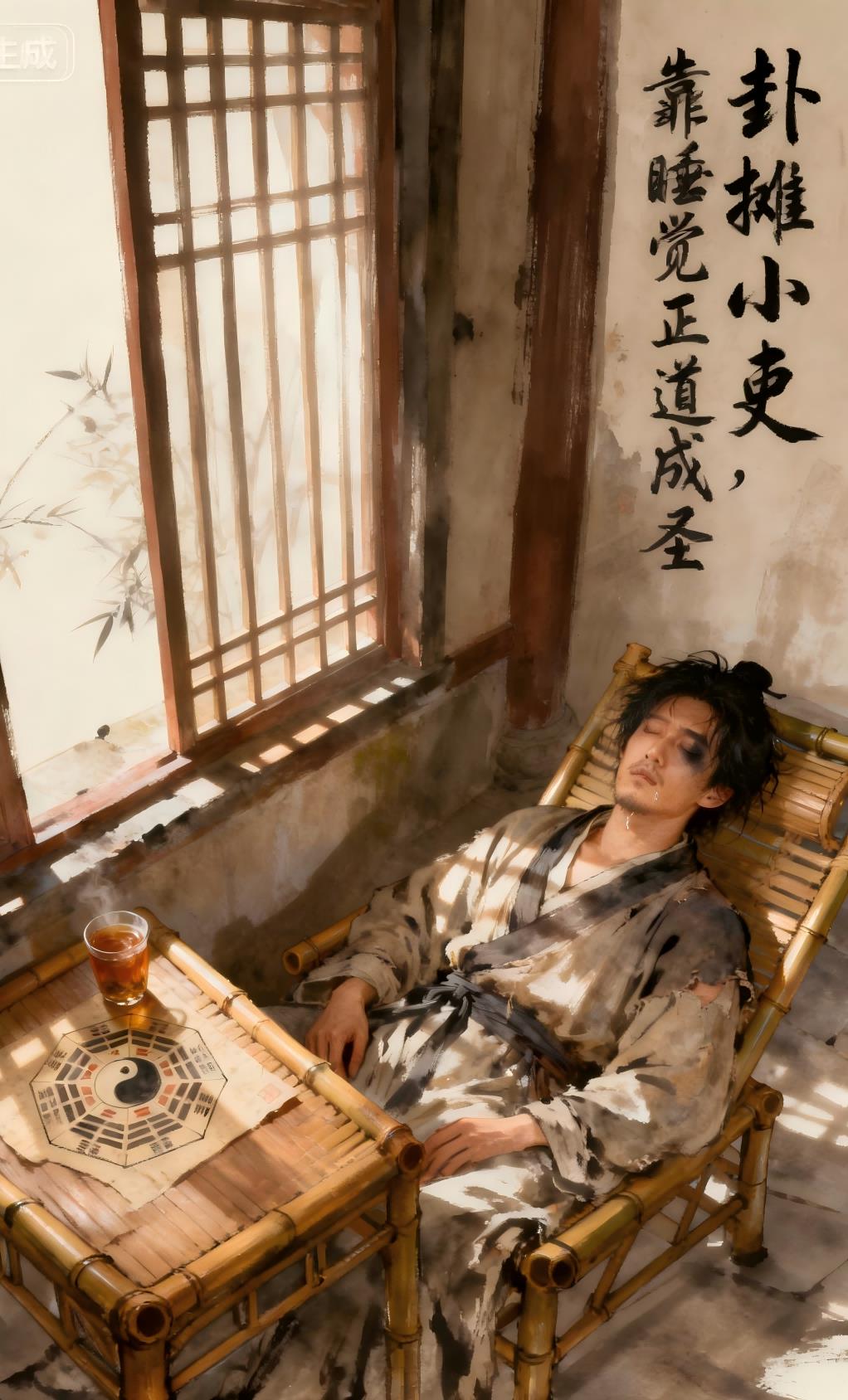 卦摊小吏,靠睡觉正道成圣封面