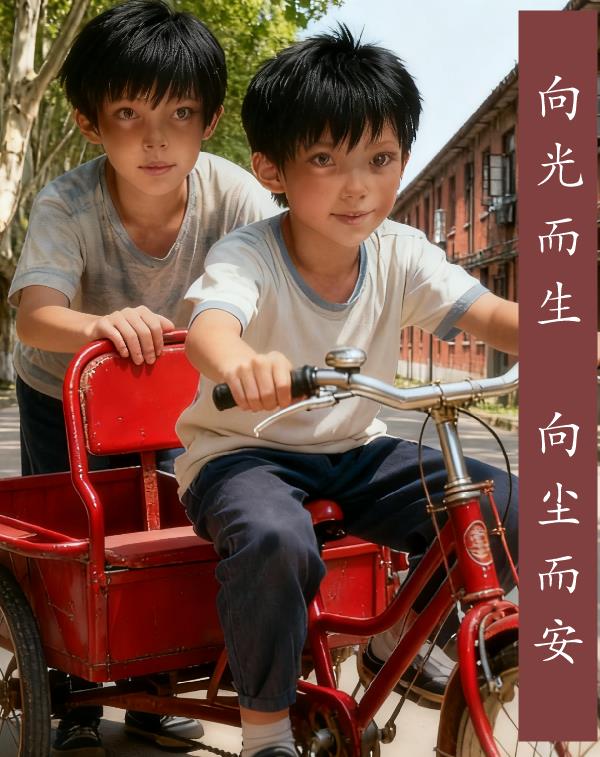 向光而生，向尘而安封面