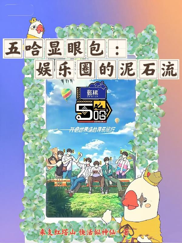 五哈显眼包:娱乐圈的泥石流封面