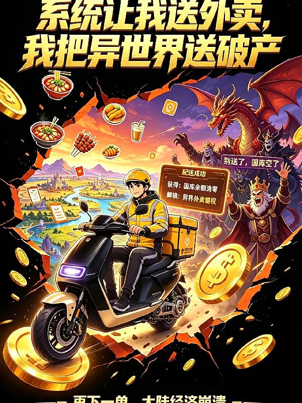 系统让我送外卖我把异世界送破产封面