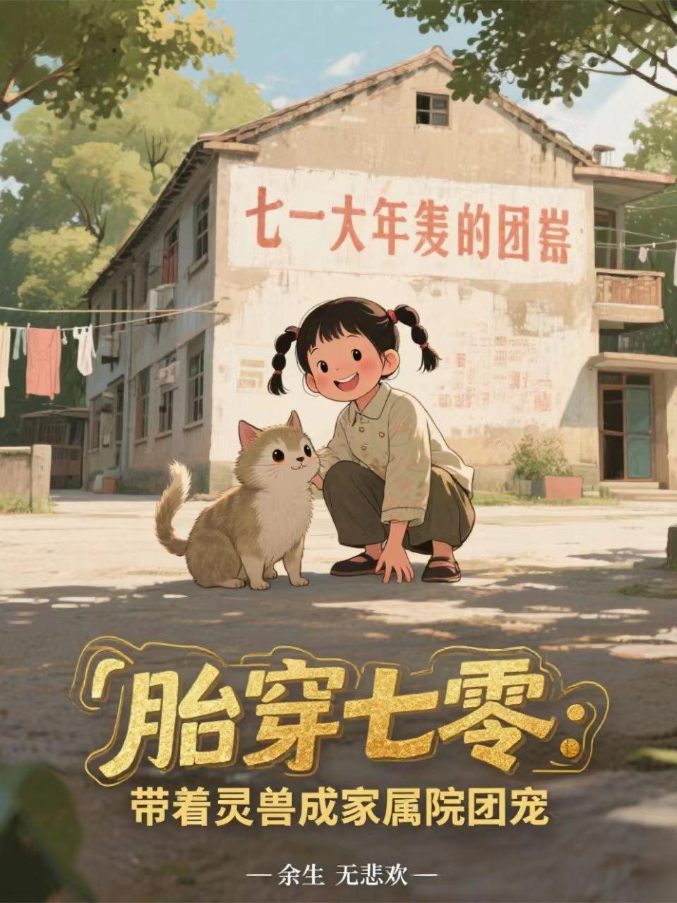 胎穿七零：带着灵兽成家属院团宠封面